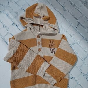 Where The Wild Things Are 3t Hooded Sweater "I'll Eat You Up " Book Character